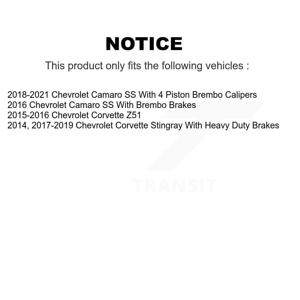Transit Auto - KFN-100889 - Front and Rear Disc Brake Pad Kits image 14