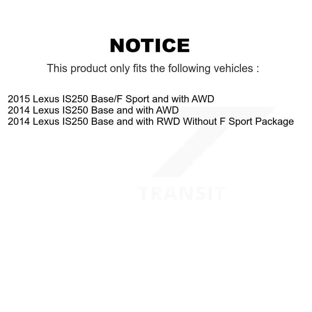 Transit Auto - KFN-100913 - Front and Rear Disc Brake Pad Kits image 14
