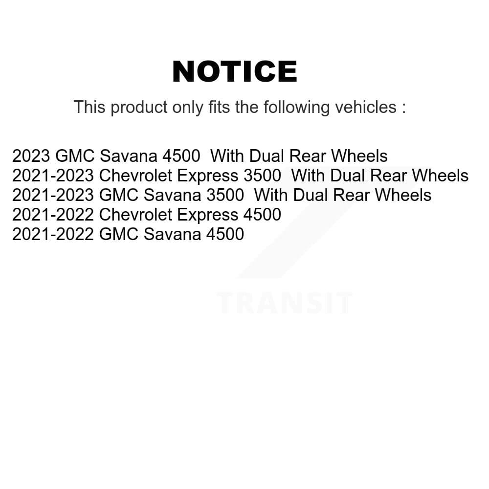 Transit Auto - KFN-100937 - Front and Rear Disc Brake Pad Kits image 14