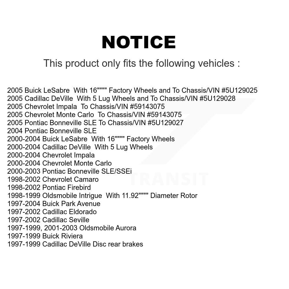 Genius - KG-100014 - Front Disc Brake Rotor Kits image 14