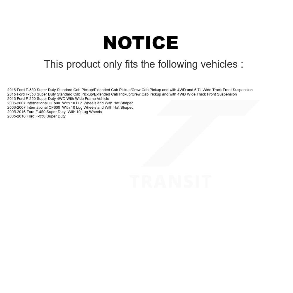 Genius - KG-100084 - Front Disc Brake Rotor Kits image 14