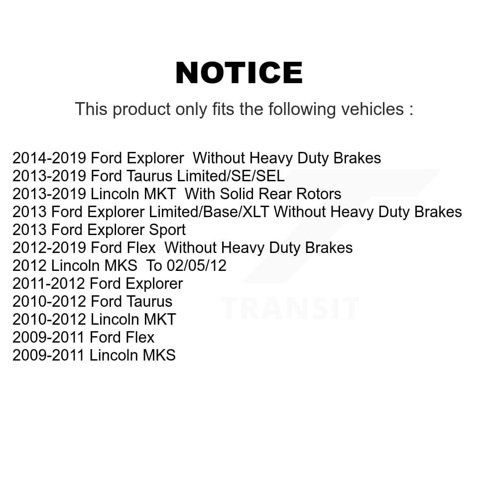 Genius - KG-100097 - Front Disc Brake Rotor Kits image 14