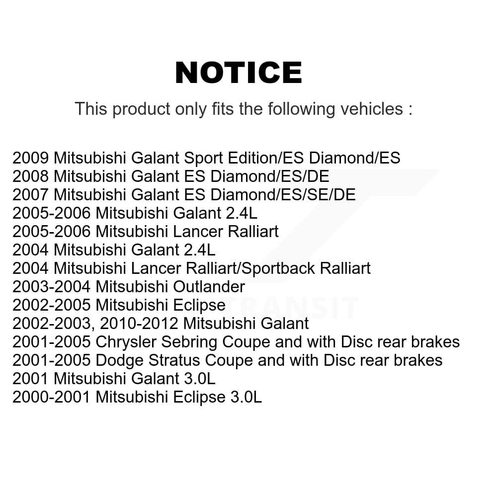 Genius - KG-100117 - Front Disc Brake Rotor Kits image 14