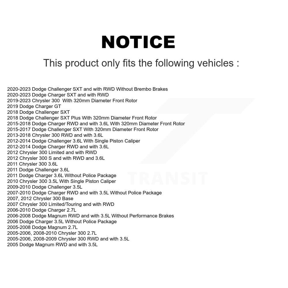 Genius - KG-100127 - Front Disc Brake Rotor Kits image 14