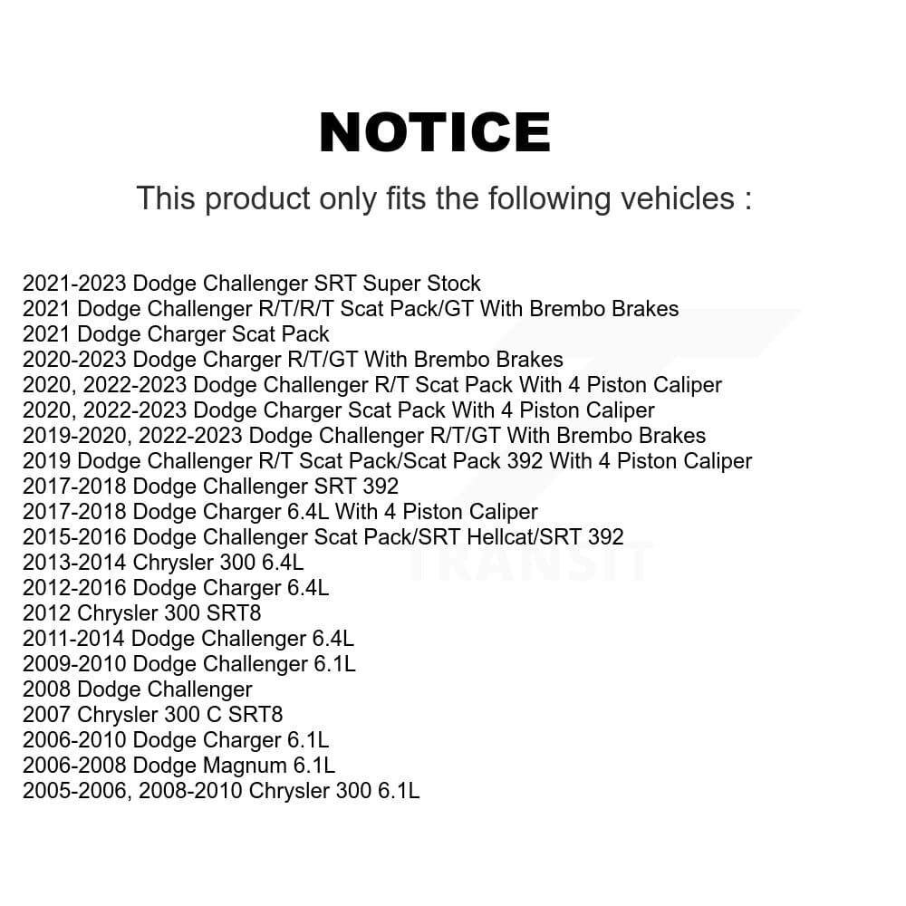 Genius - KG-100132 - Front Disc Brake Rotor Kits image 14