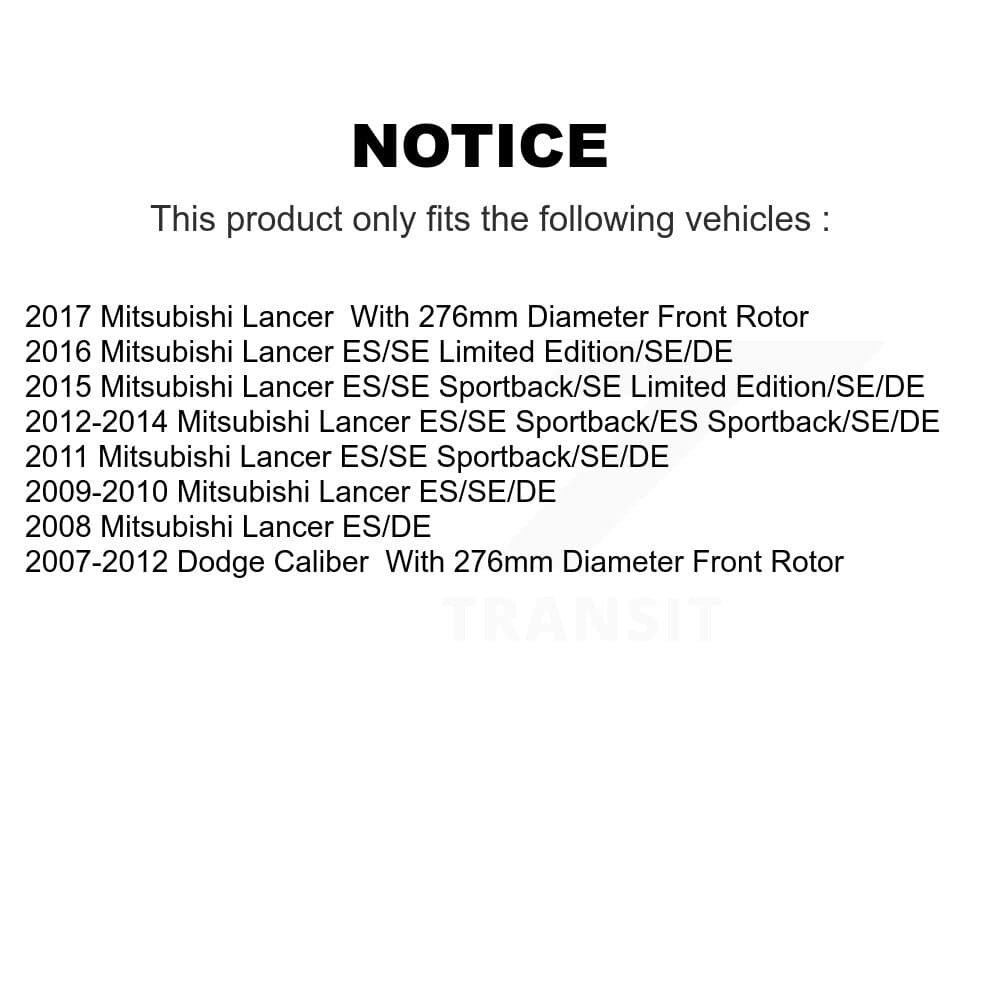 Genius - KG-100133 - Front Disc Brake Rotor Kits image 14