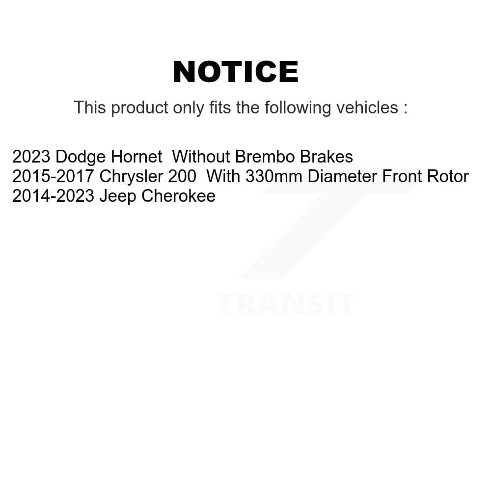 Genius - KG-100147 - Front Disc Brake Rotor Kits image 14