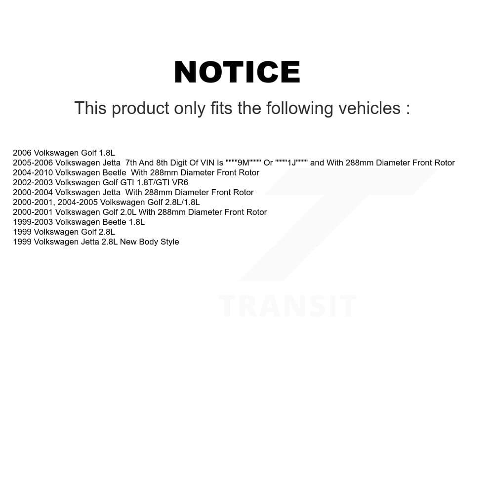 Genius - KG-100168 - Front Disc Brake Rotor Kits image 14