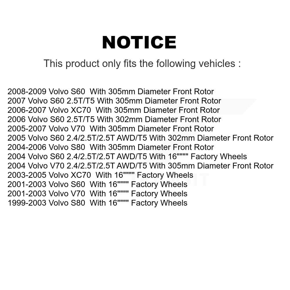 Genius - KG-100184 - Front Disc Brake Rotor Kits image 14