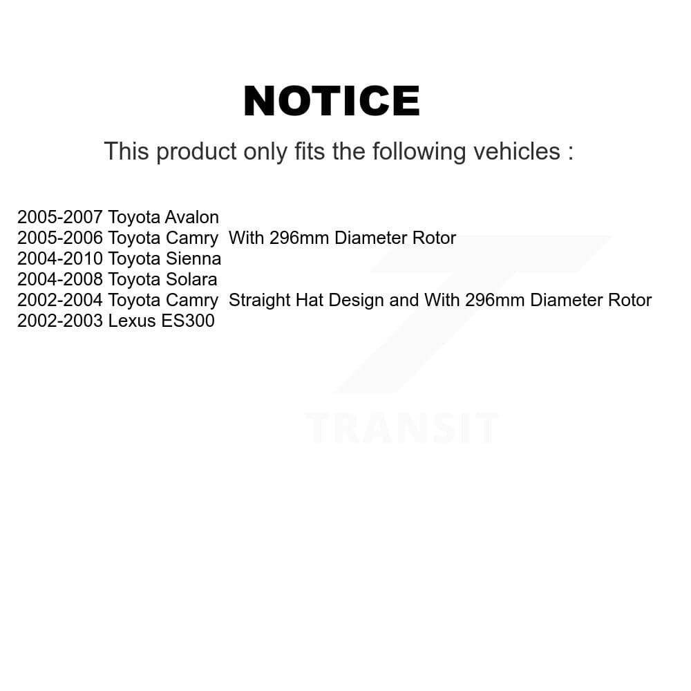 Genius - KG-100190 - Front Disc Brake Rotor Kits image 14