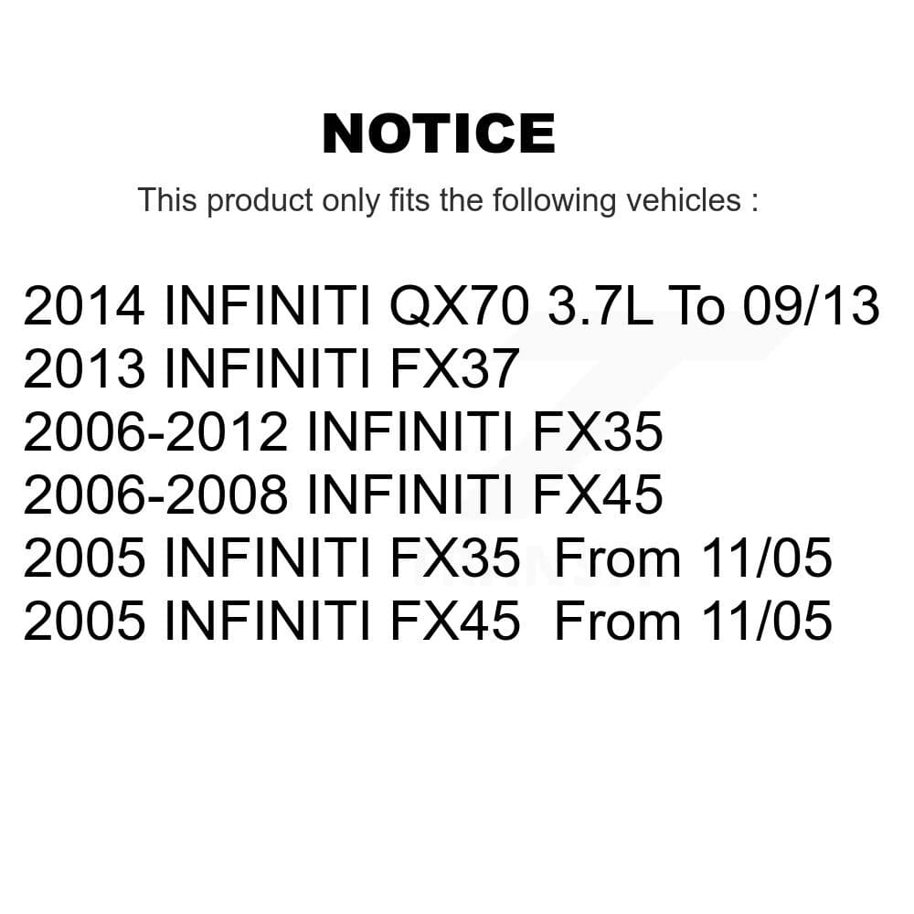 Genius - KG-100273 - Front Disc Brake Rotor Kits image 14