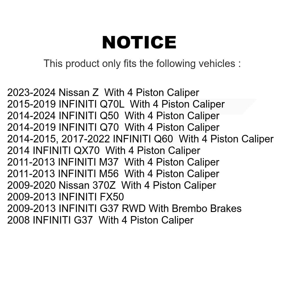 Genius - KG-100298 - Front Disc Brake Rotor Kits image 14