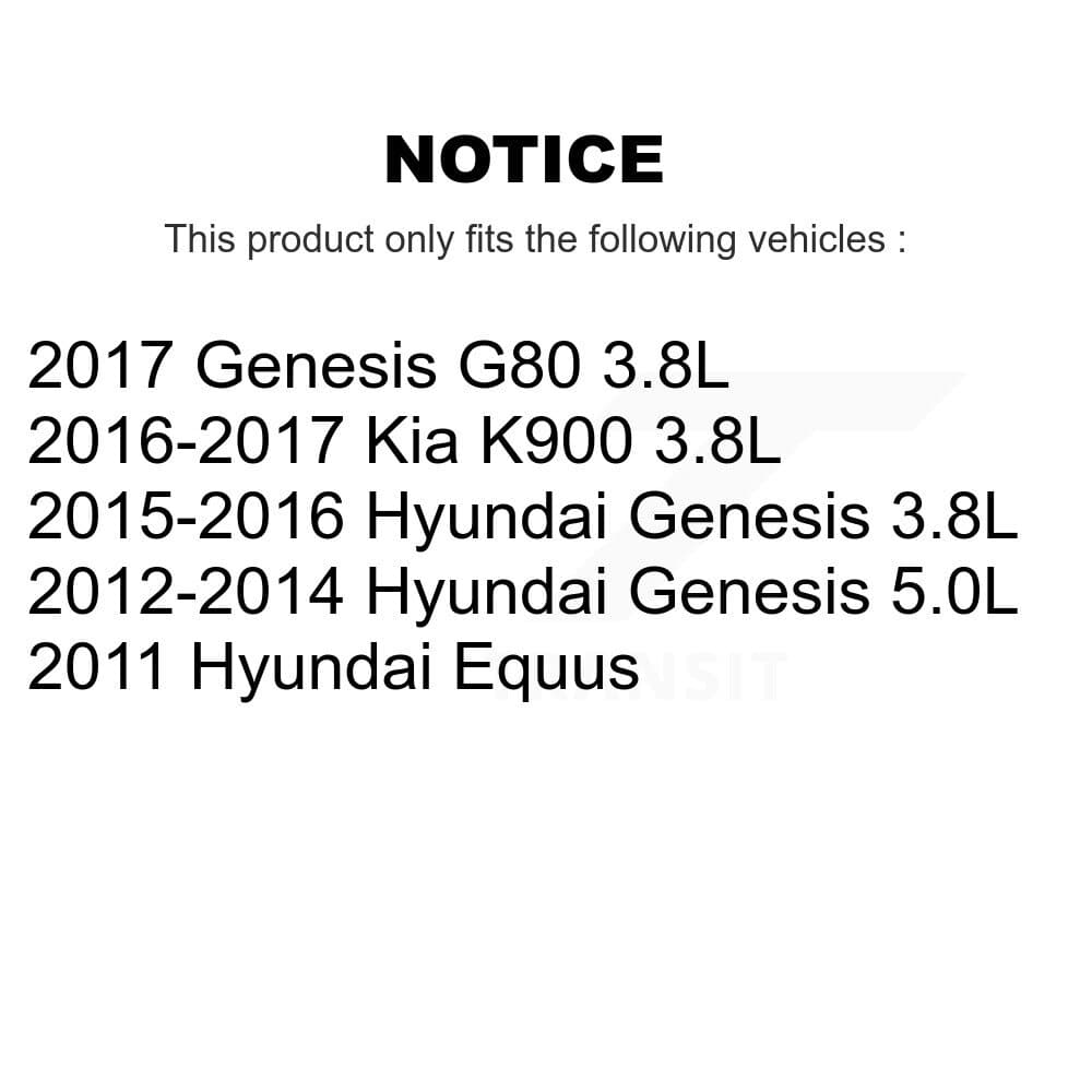 Genius - KG-100328 - Front Disc Brake Rotor Kits image 14