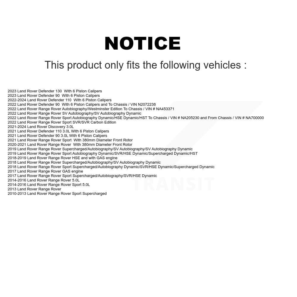 Genius - KG-100332 - Front Disc Brake Rotor Kits image 14