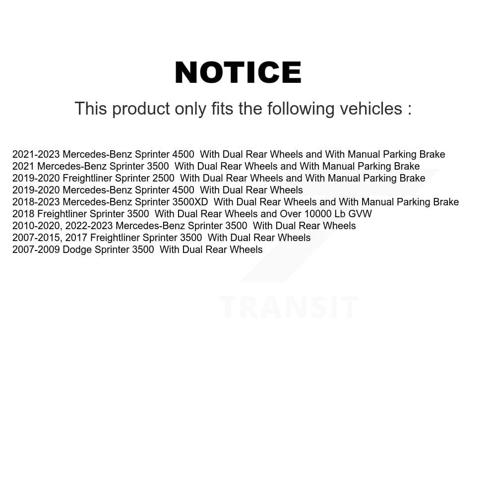 Genius - KG-100480 - Rear Disc Brake Rotor Kits image 14