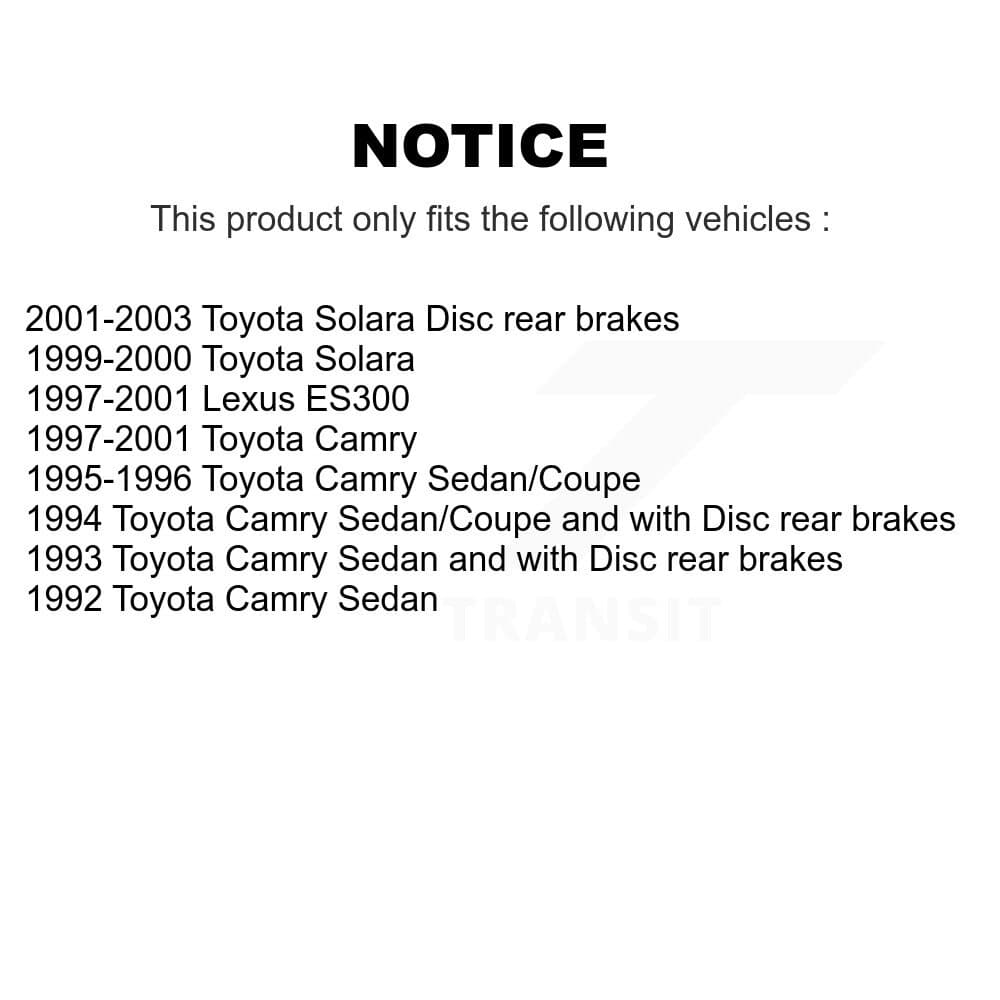 Genius - KG-100494 - Rear Disc Brake Rotor Kits image 14
