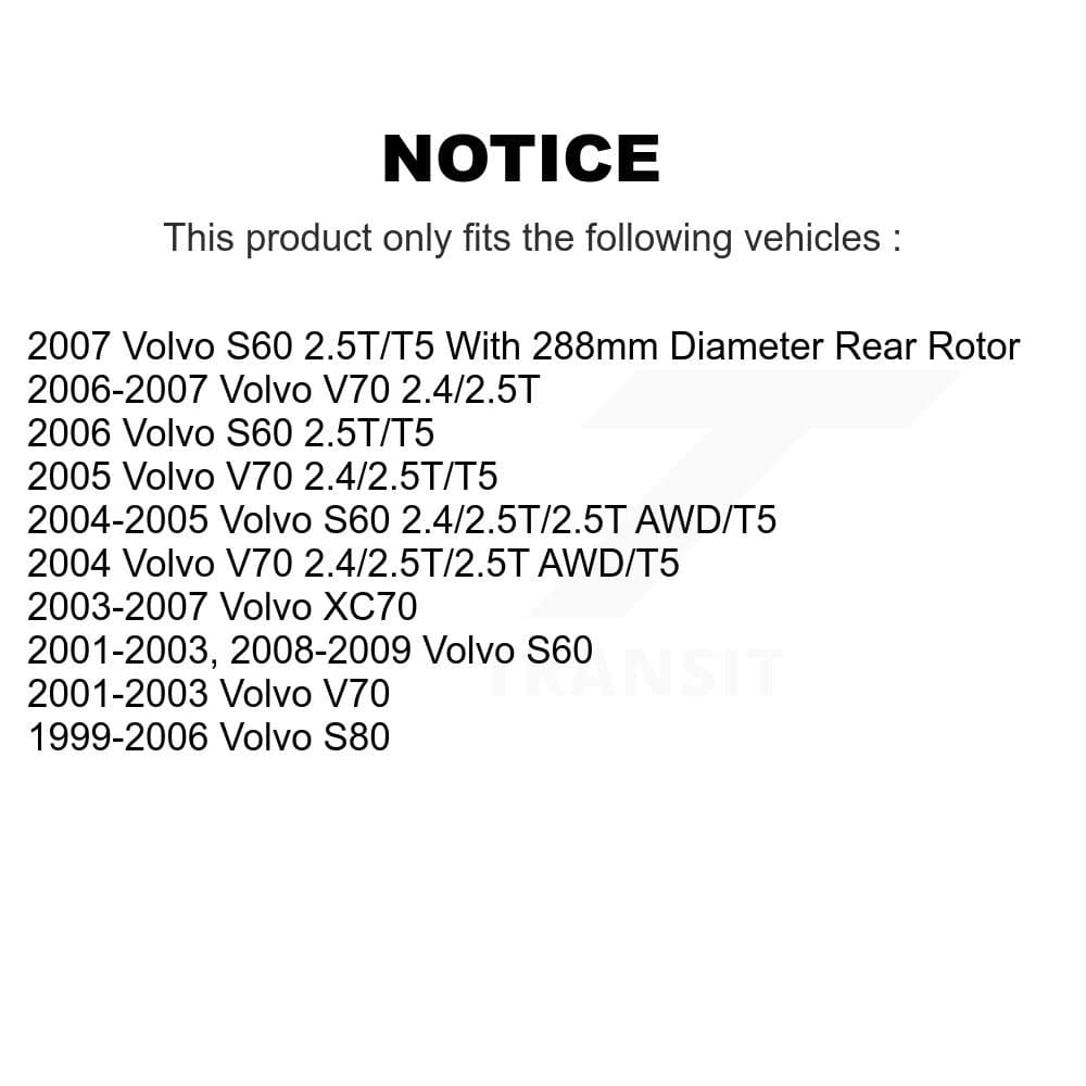 Genius - KG-100515 - Rear Disc Brake Rotor Kits image 14