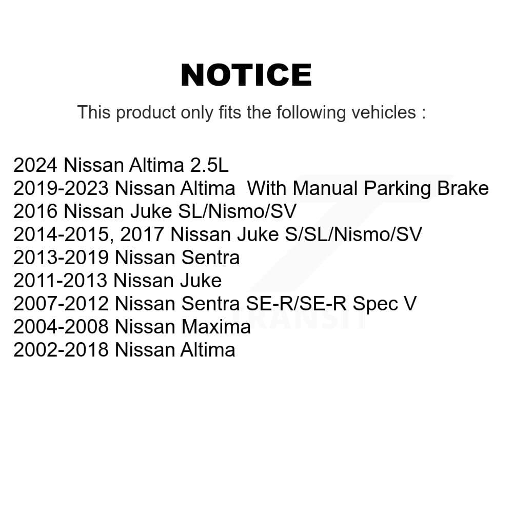 Genius - KG-100517 - Rear Disc Brake Rotor Kits image 14