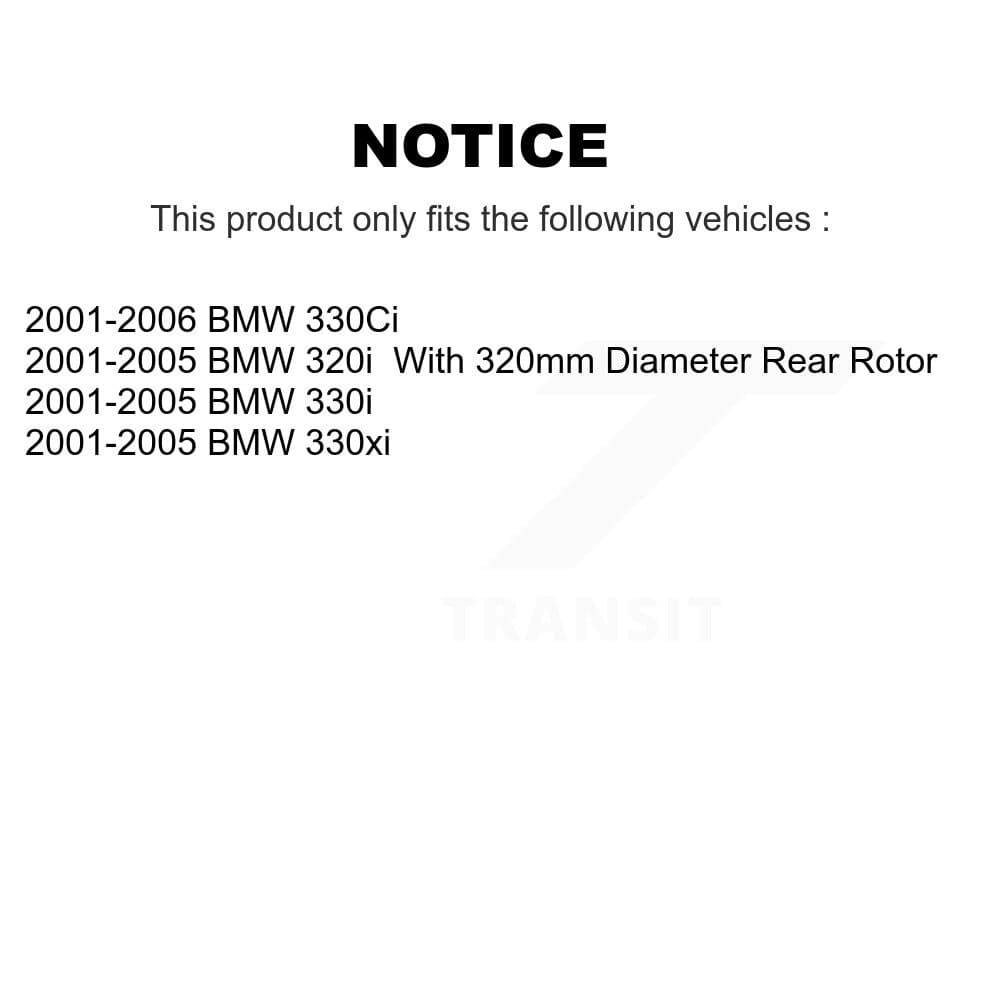 Genius - KG-100526 - Rear Disc Brake Rotor Kits image 14