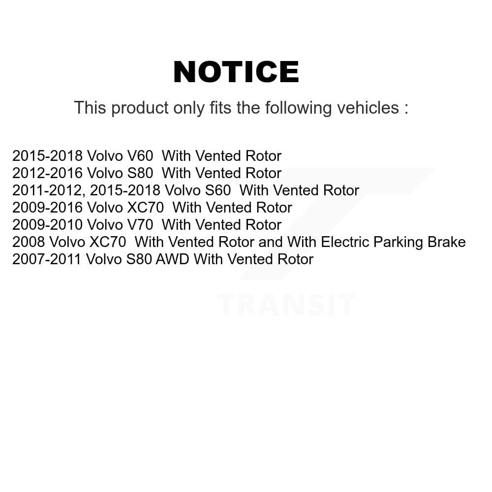 Genius - KG-100602 - Rear Disc Brake Rotor Kits image 14