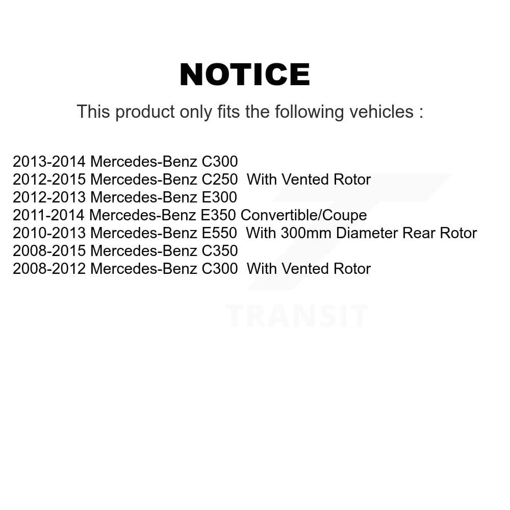 Genius - KG-100661 - Rear Disc Brake Rotor Kits image 14