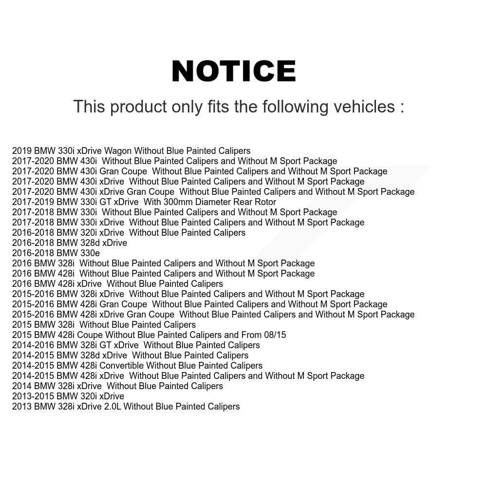Genius - KG-100662 - Rear Disc Brake Rotor Kits image 14