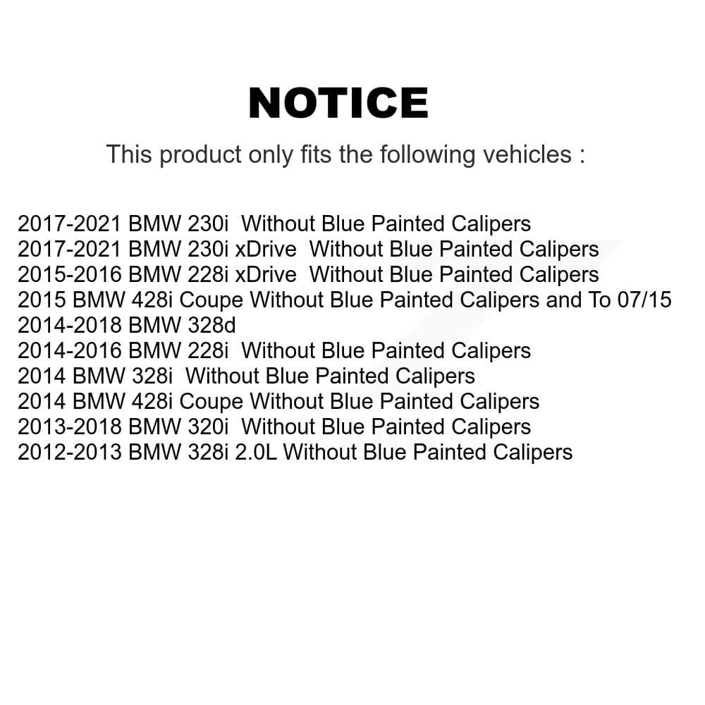 Genius - KG-100675 - Rear Disc Brake Rotor Kits image 14