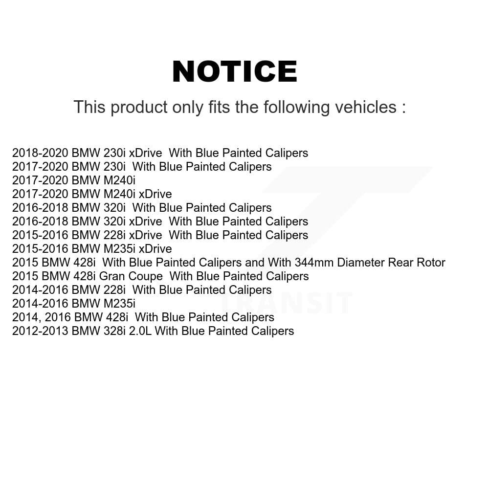 Genius - KG-100685 - Rear Disc Brake Rotor Kits image 14