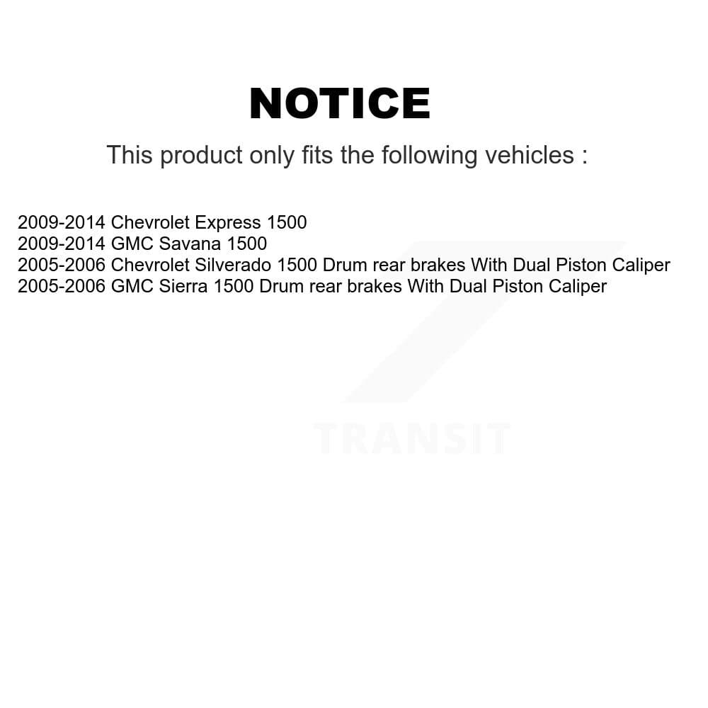 Genius - KG-100719 - Front and Rear Disc Brake Rotor Kits image 14