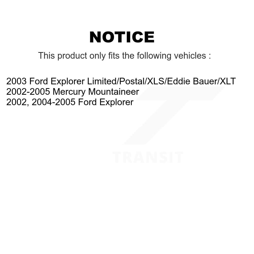 Genius - KG-100763 - Front and Rear Disc Brake Rotor Kits image 14