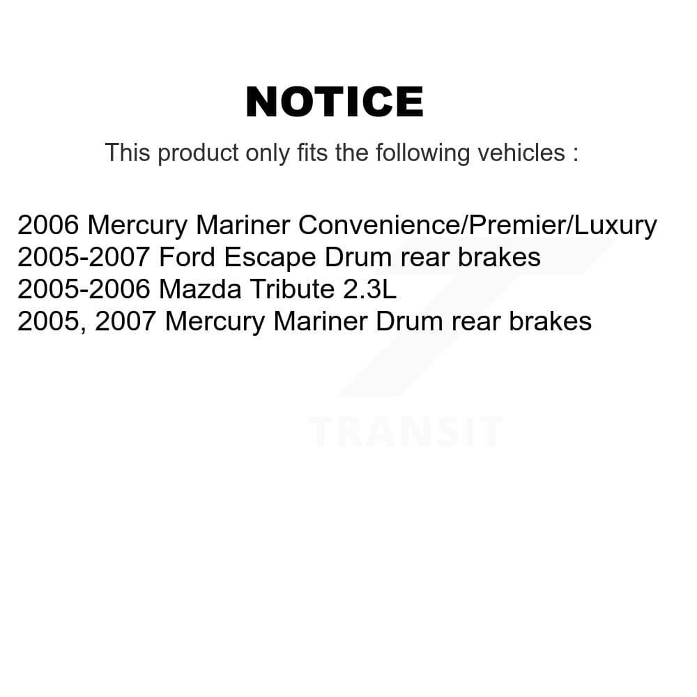 Genius - KG-100764 - Front and Rear Disc Brake Rotor Kits image 14