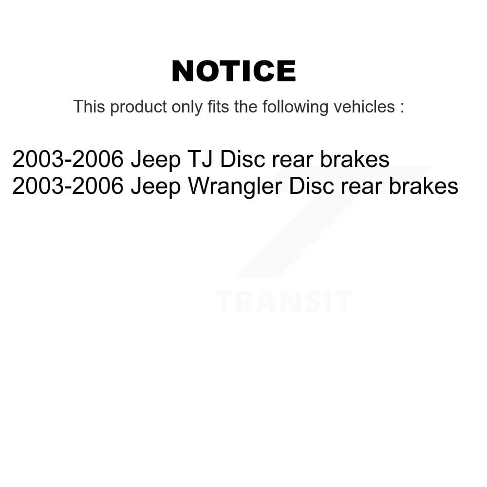 Genius - KG-100823 - Front and Rear Disc Brake Rotor Kits image 14