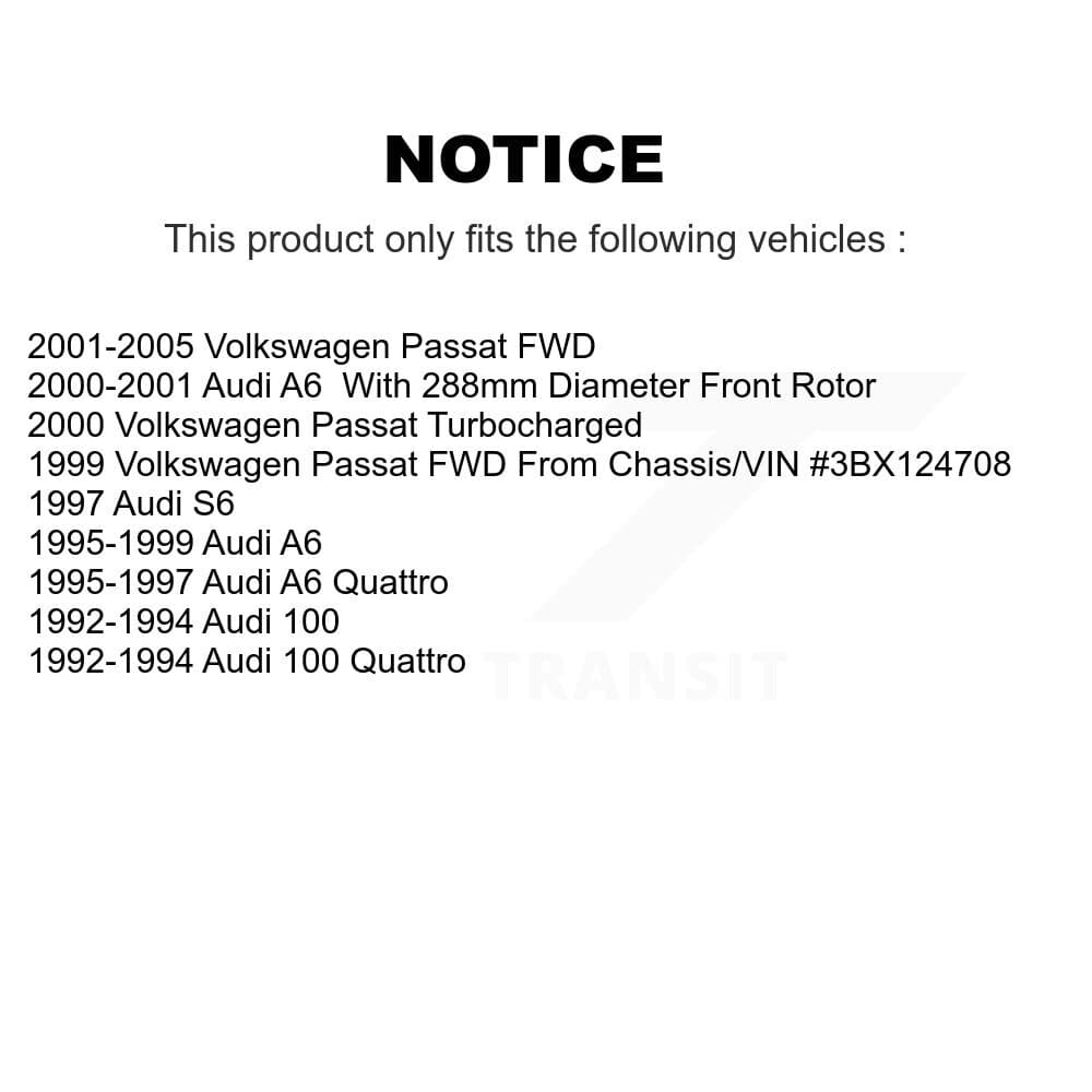 Genius - KG-100871 - Front and Rear Disc Brake Rotor Kits image 14