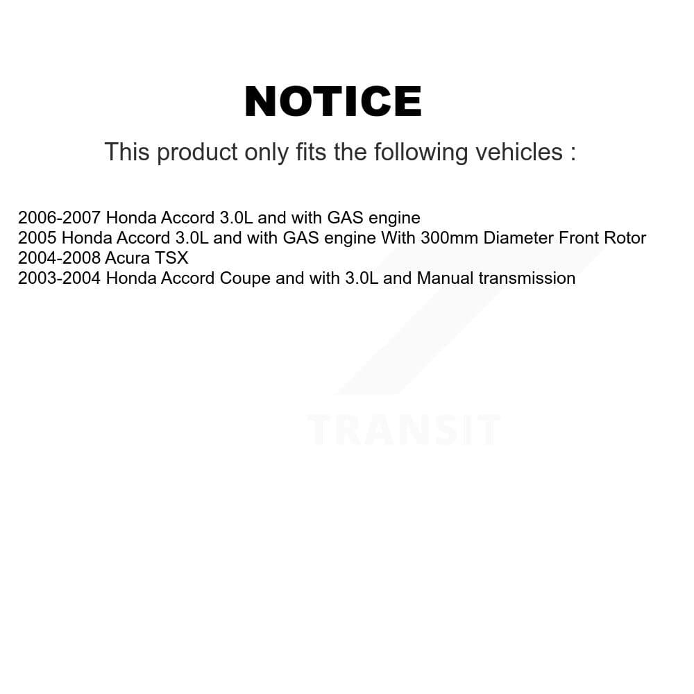 Genius - KG-100893 - Front and Rear Disc Brake Rotor Kits image 14