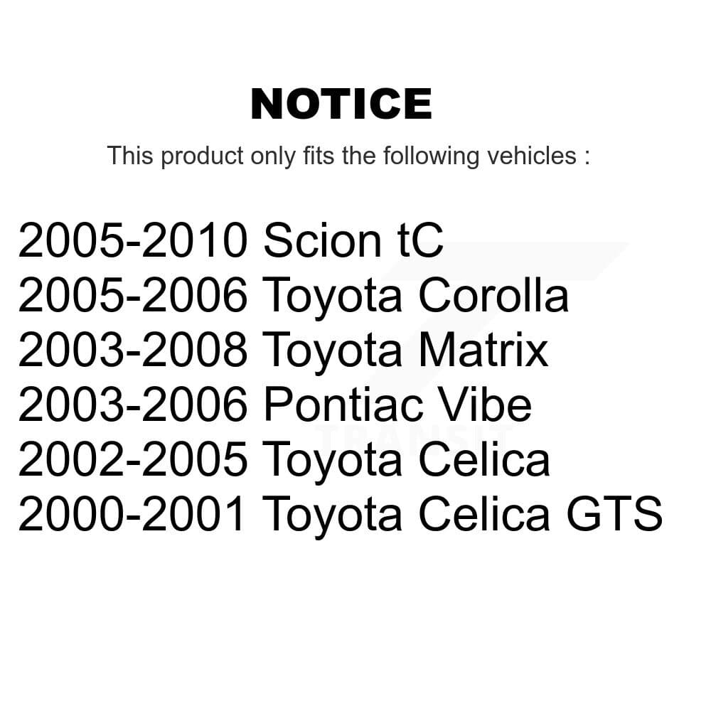 Genius - KG-100900 - Front and Rear Disc Brake Rotor Kits image 14