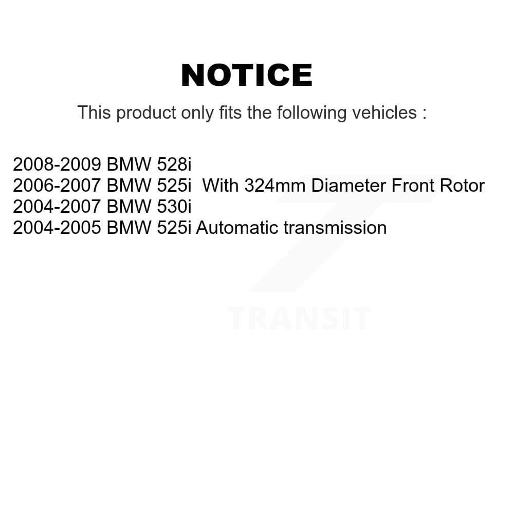 Genius - KG-101002 - Front and Rear Disc Brake Rotor Kits image 14