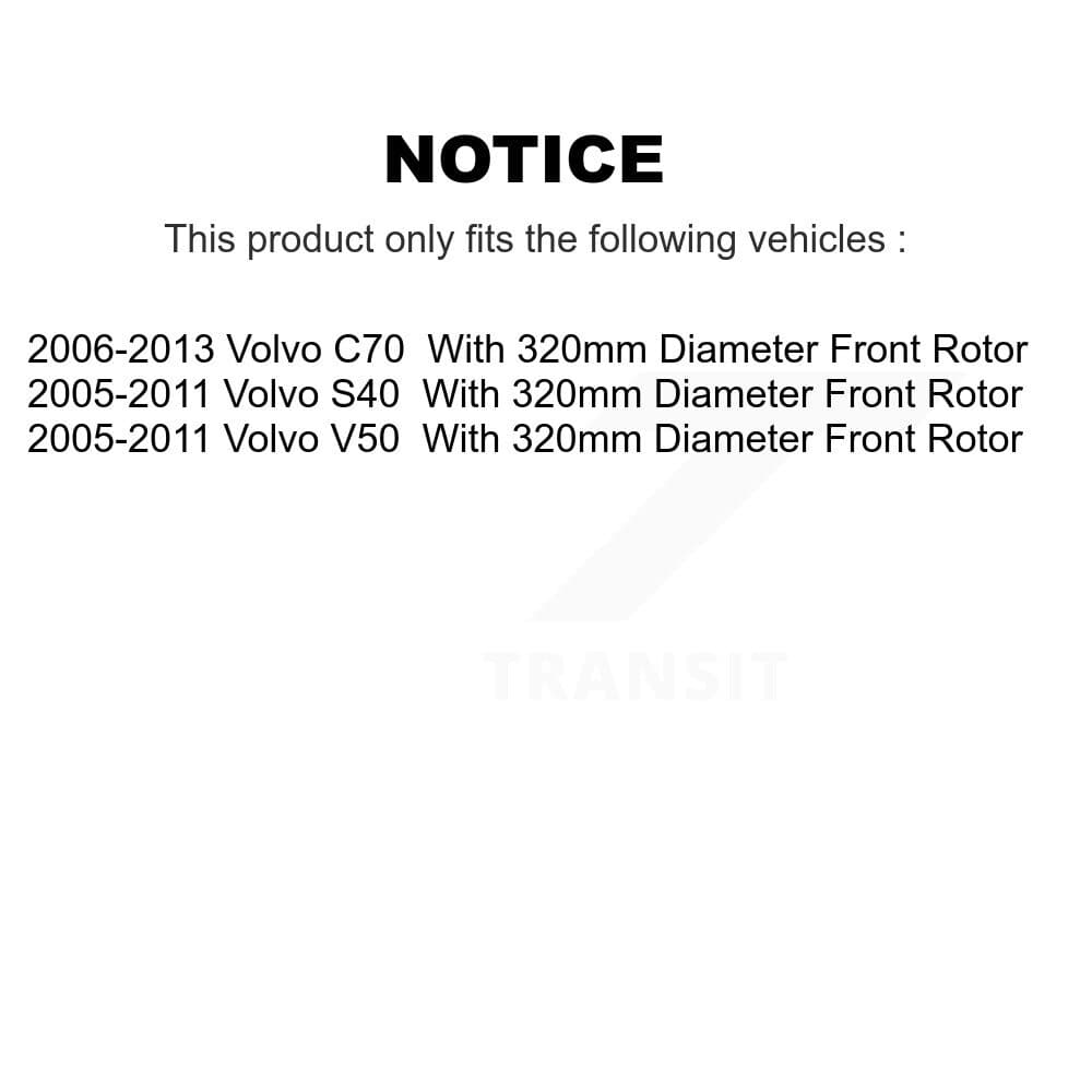 Genius - KG-101053 - Front and Rear Disc Brake Rotor Kits image 14