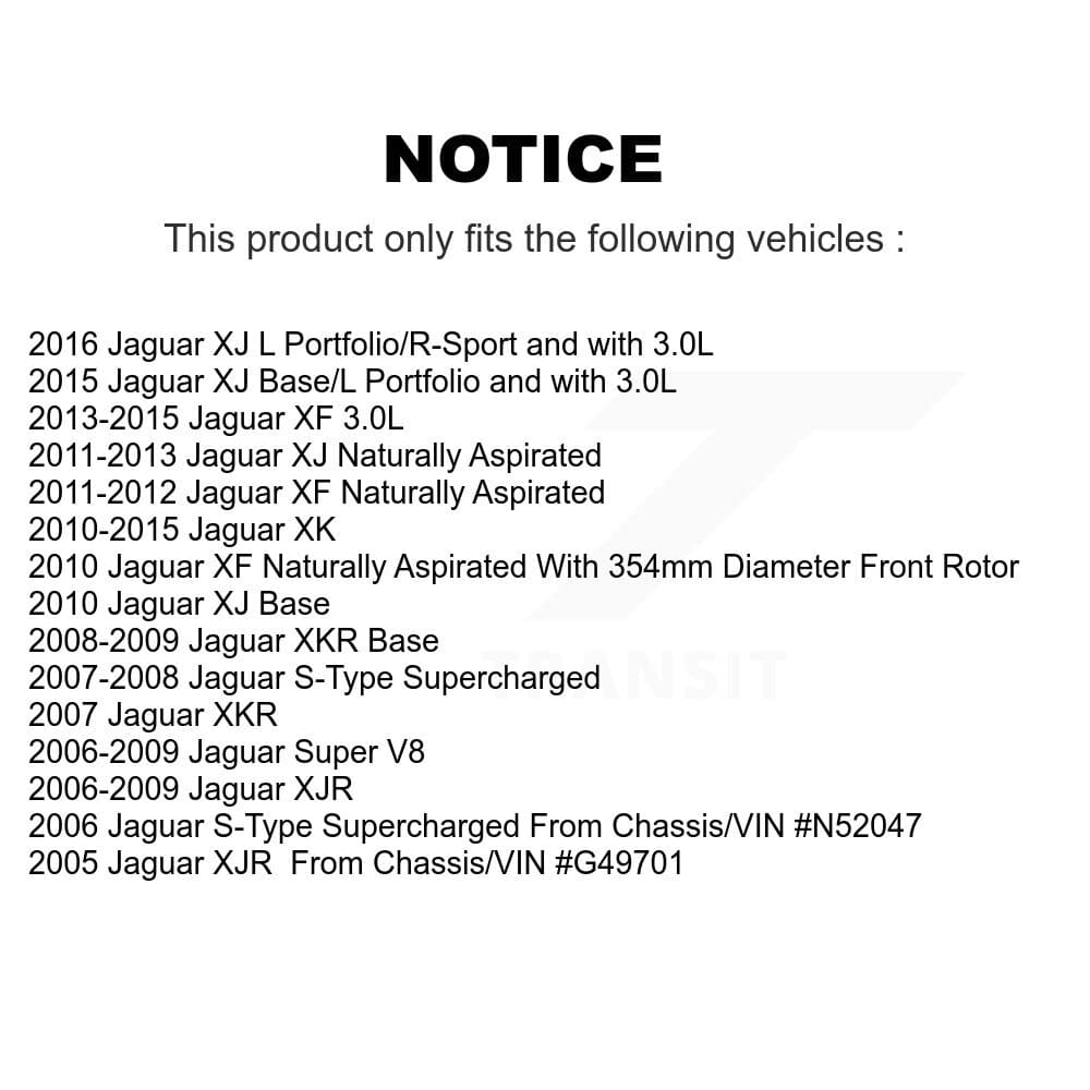 Genius - KG-101091 - Front and Rear Disc Brake Rotor Kits image 14