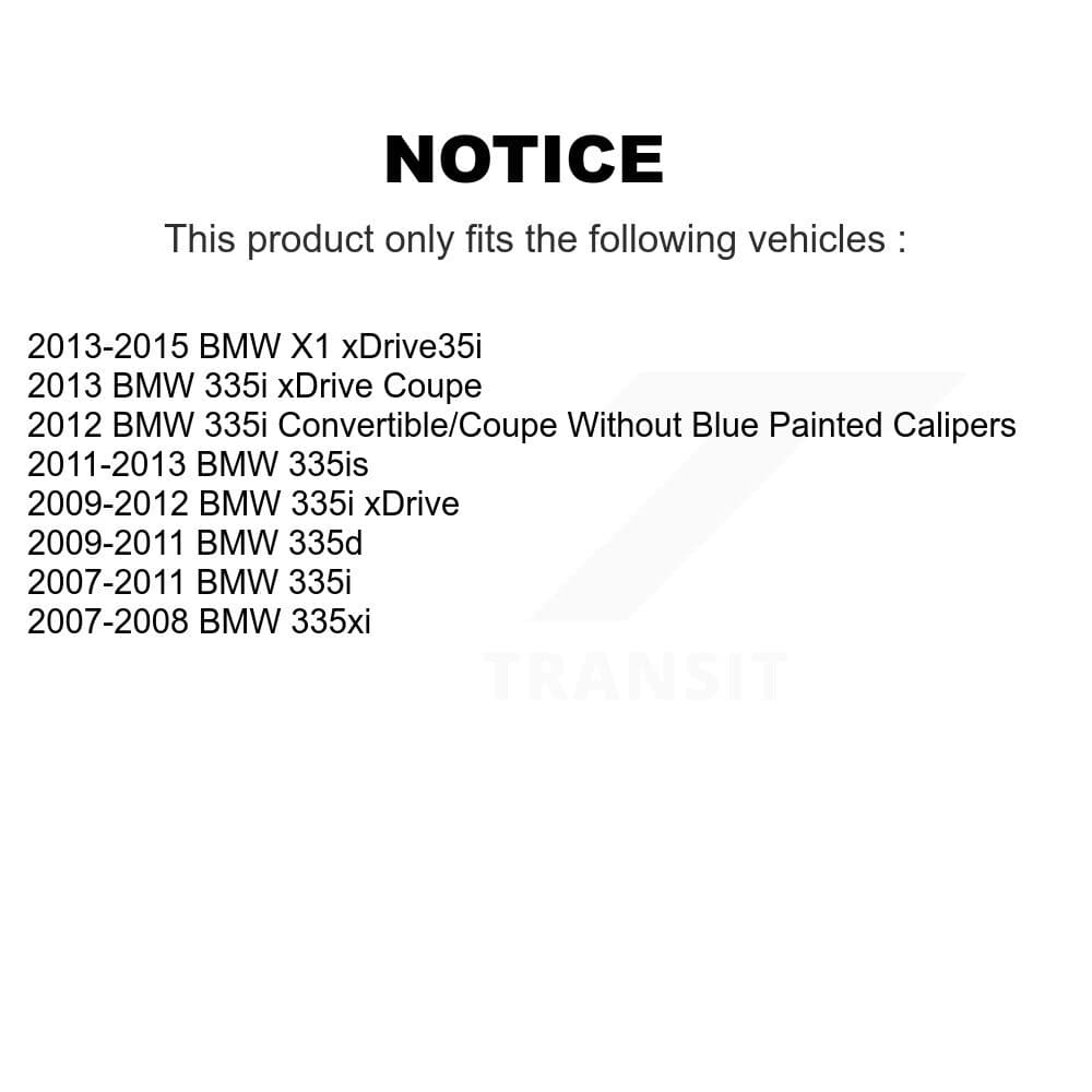 Genius - KG-101092 - Front and Rear Disc Brake Rotor Kits image 14