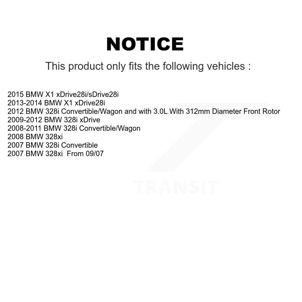 Genius - KG-101094 - Front and Rear Disc Brake Rotor Kits image 14