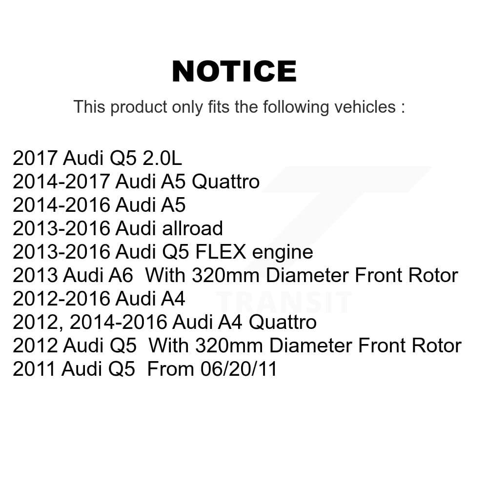 Genius - KG-101152 - Front and Rear Disc Brake Rotor Kits image 14