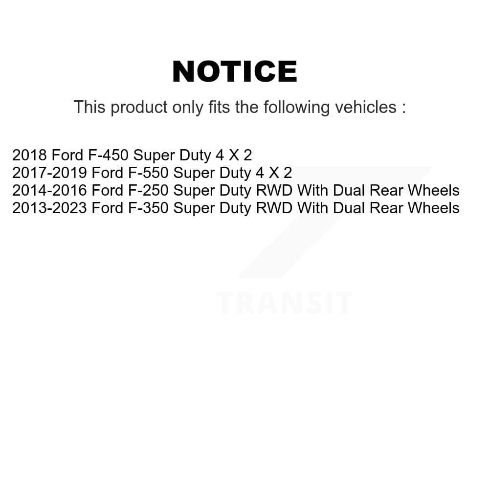 Genius - KG-101224 - Front Disc Brake Rotor and Hub Assembly Kits image 14