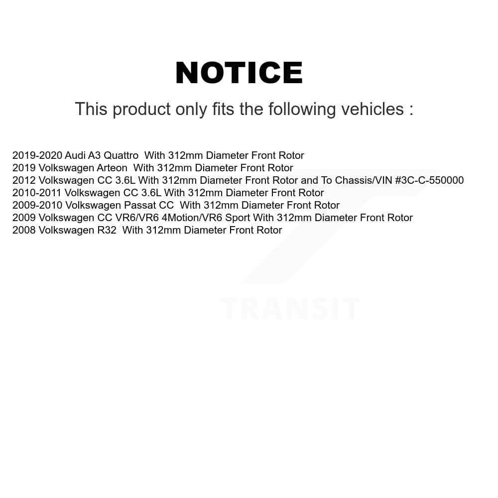 Genius - KG-101257 - Front and Rear Disc Brake Rotor Kits image 14