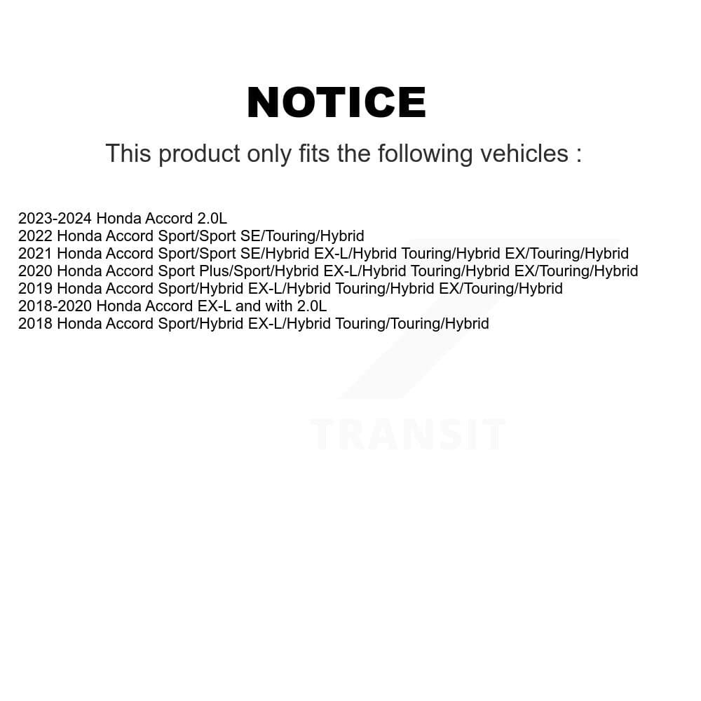 Genius - KG-101291 - Front and Rear Disc Brake Rotor Kits image 14