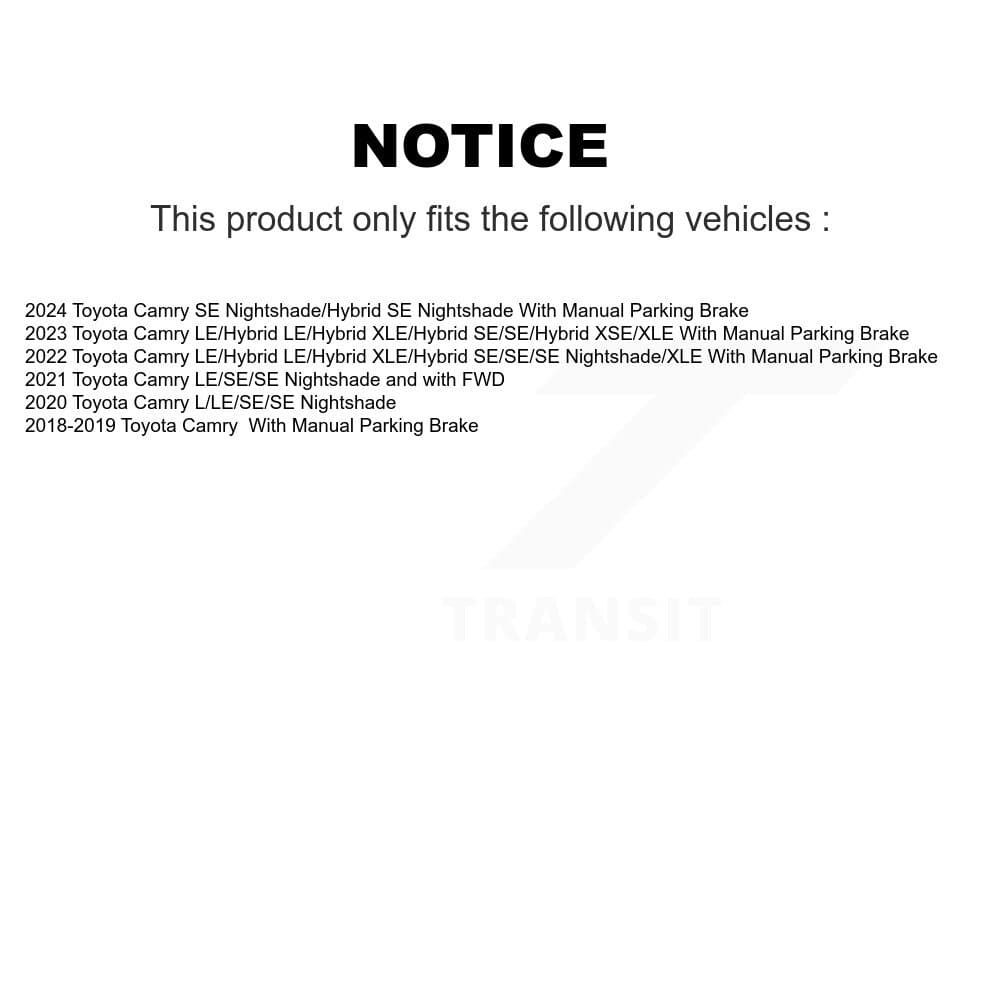 Genius - KG-101298 - Front and Rear Disc Brake Rotor Kits image 14