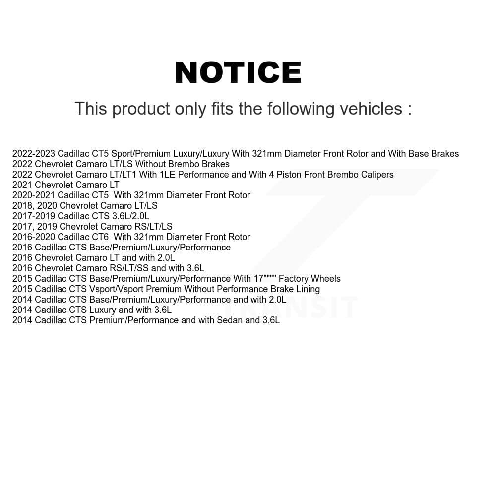 Genius - KG-101311 - Front Disc Brake Rotor Kits image 14