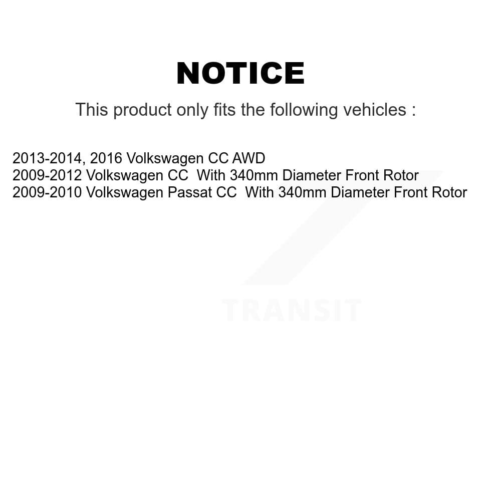 Genius - KG-101325 - Front Disc Brake Rotor Kits image 14