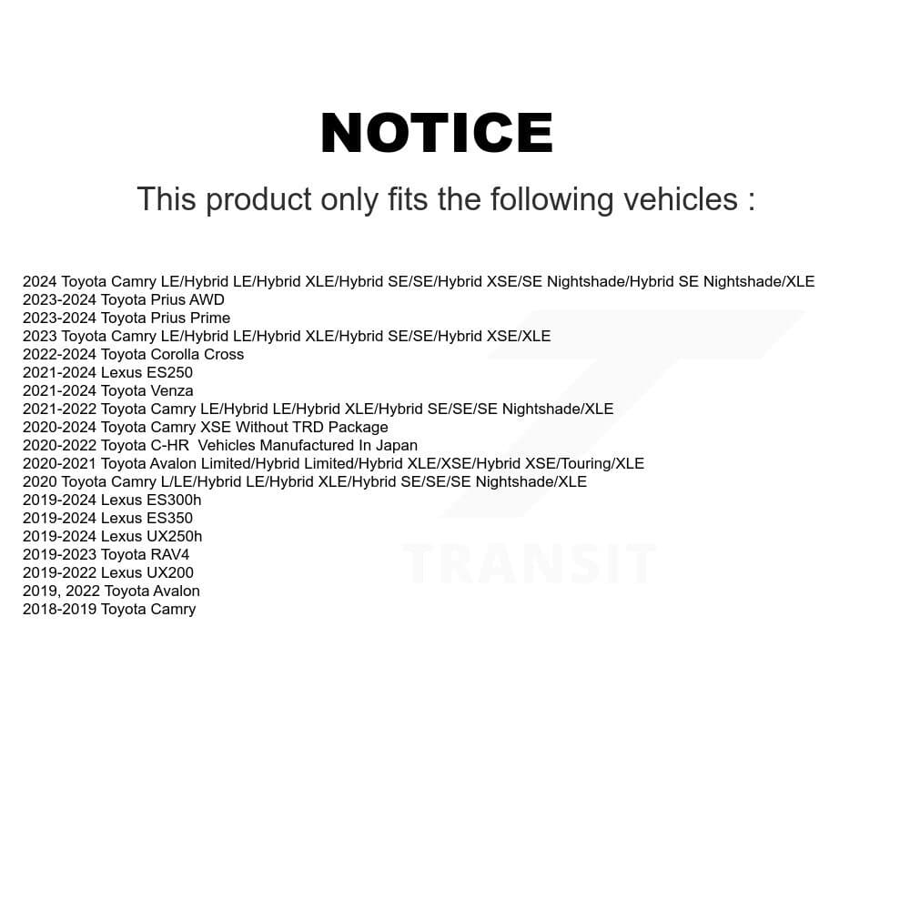 Genius - KG-101338 - Front Disc Brake Rotor Kits image 14