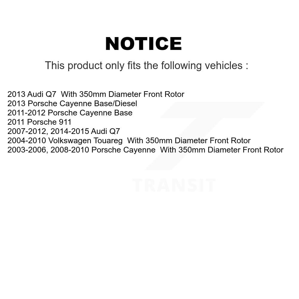 Genius - KG-101482 - Front Disc Brake Rotor Kits image 14