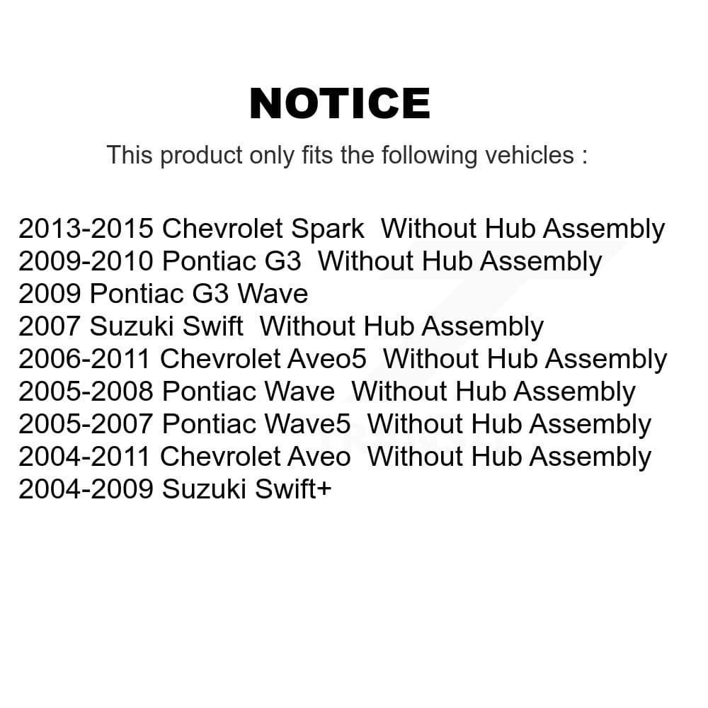 Genius - KG-101489 - Rear Brake Drum Kits image 14